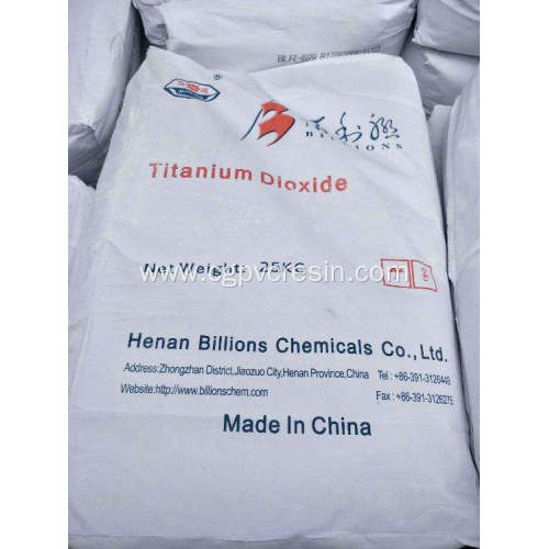 Billions White Pigments TIO2 Titanium Dioxide Rutile Grade